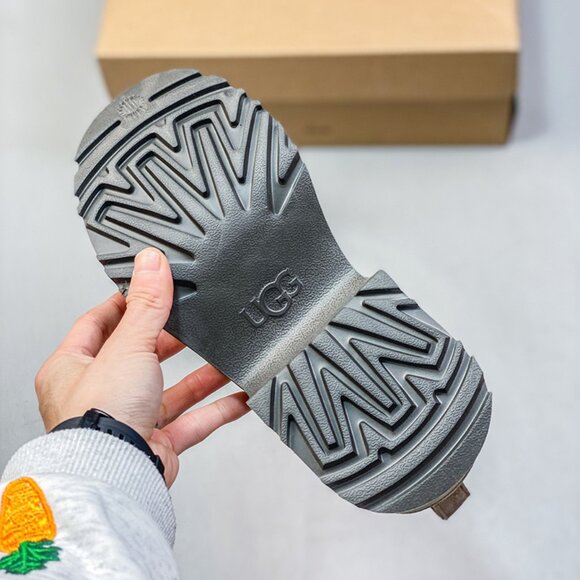 UGG Brown Suede Classic Ultra Mini New Heights - Picture 5 of 6